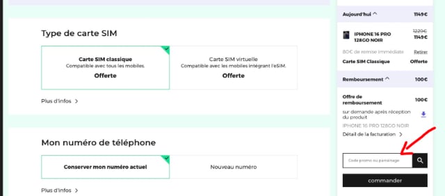 Code promo SFR RED réduction valide 2025